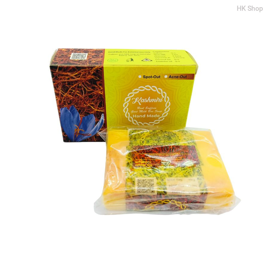 Handmade Saffron Goat Milk Soap - Natural & Luxurious Skincare|hkshop