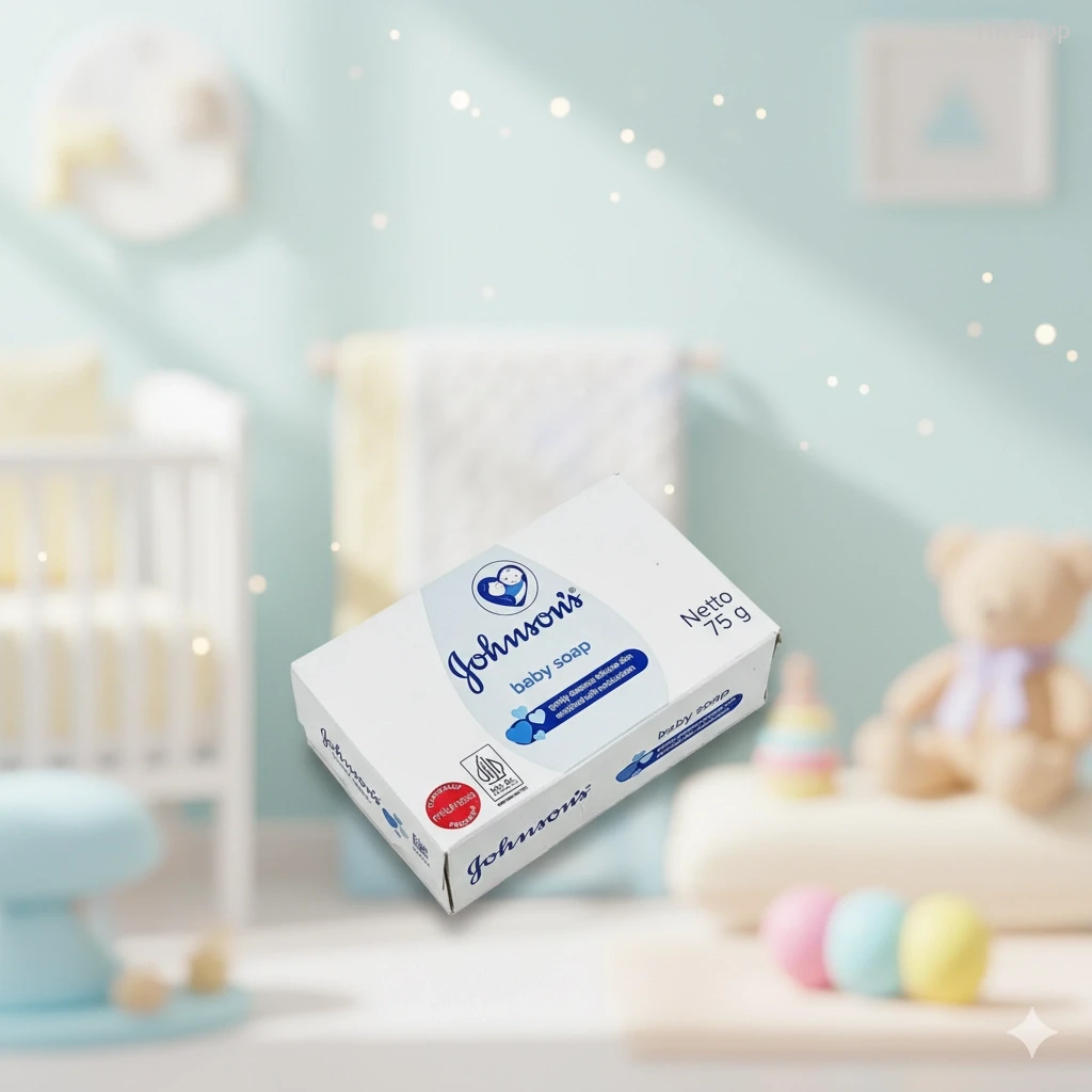 Buy Johnson’s Baby Soap 75g – Gentle Baby Skin Care, Mild Moisturizing Soap for Babies