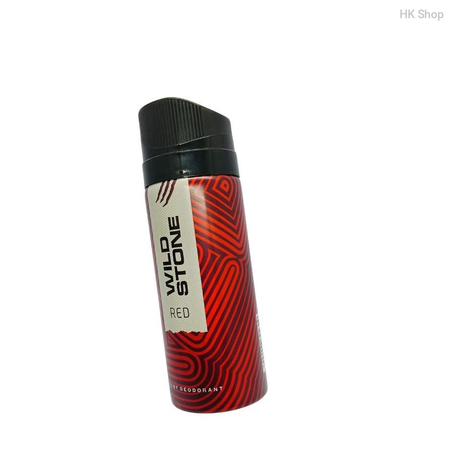 Wild Stone Red Body Deodorant Spray - Long-Lasting Fragrance (150ml)