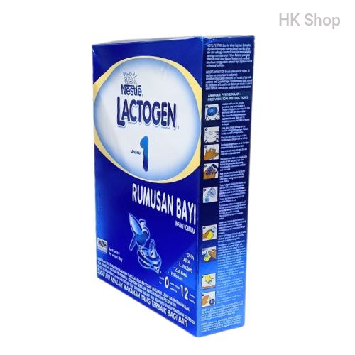 Nestle Lactogen 1 Infant Formula Milk Powder (0-12 Months) - 350g