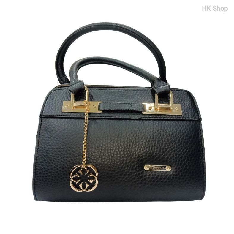 Luxurious Artificial Leather Handbag with Gold Metal Chain Detail – Stylish & Functional