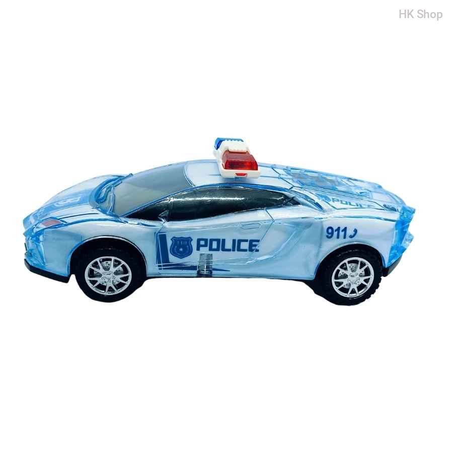 Police Electric Toy Baby Car - Flashing Lights & Realistic Sound Effects