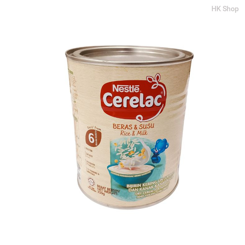 Nestle Cerelac Rice & Milk (350g) - Infant Nutrition BD 2025.