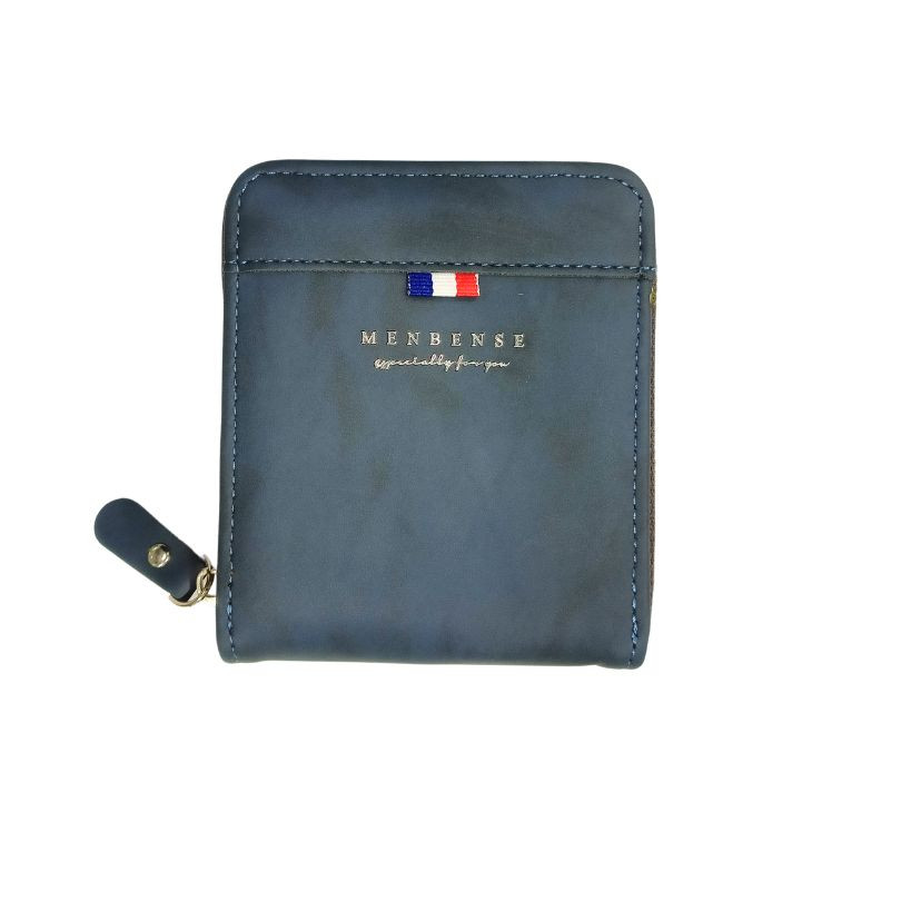 MenBense Specially For You Round Zipped Bifold Wallet