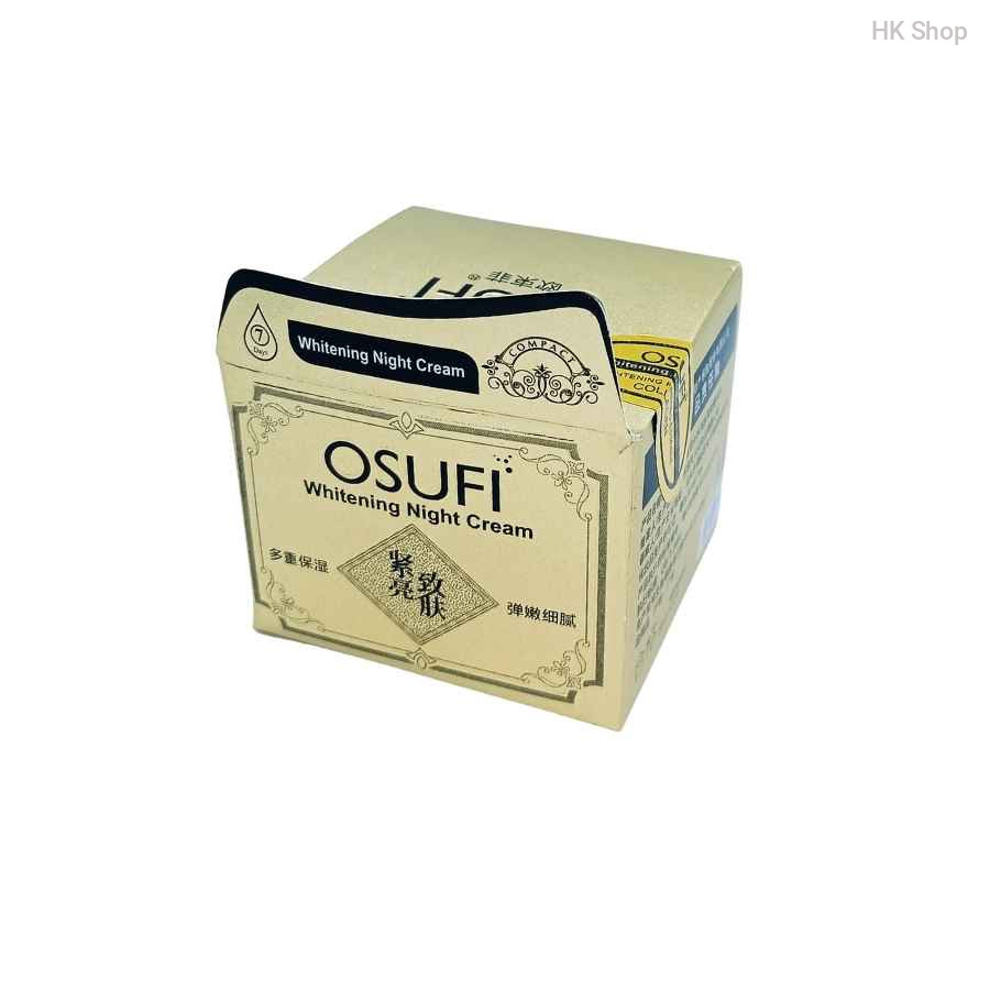 OSUFI Whitening Night Cream - Brightening, Hydrating & Firming | Overnight Skin Repair