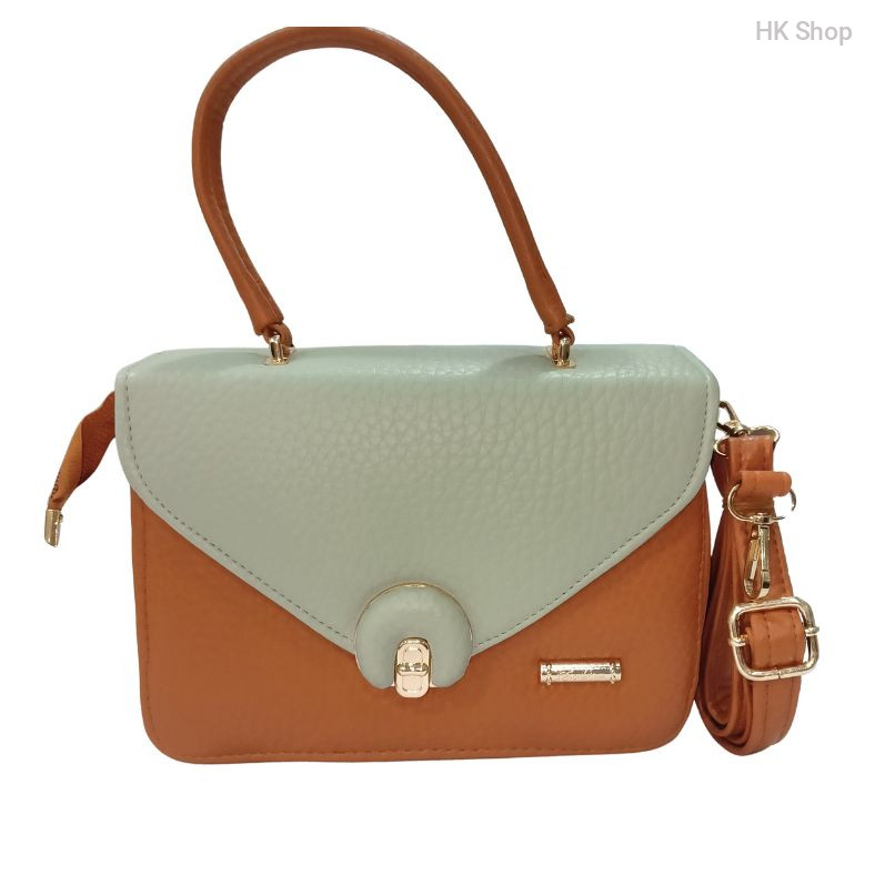 Dual-Tone Crossbody & Shoulder Bag for Women