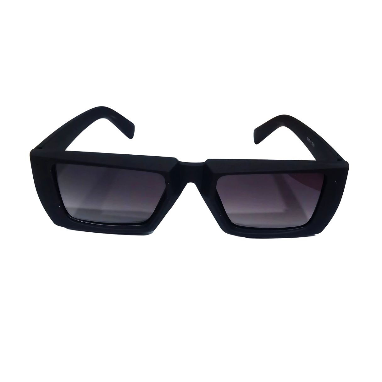 Retro Rectangle with Square Frame Unisex Sunglasses