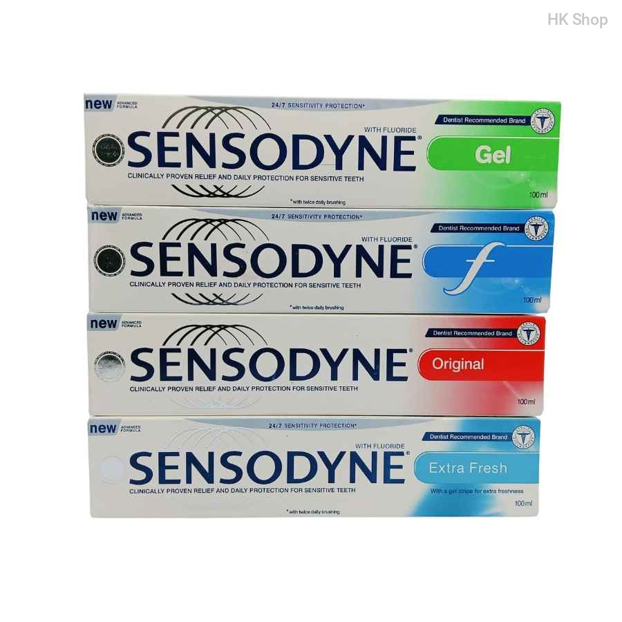 100% Original Sensodyne Toothpaste for Sensitive Teeth - 24/7 Sensitivity Protection | Clinically Proven Relief