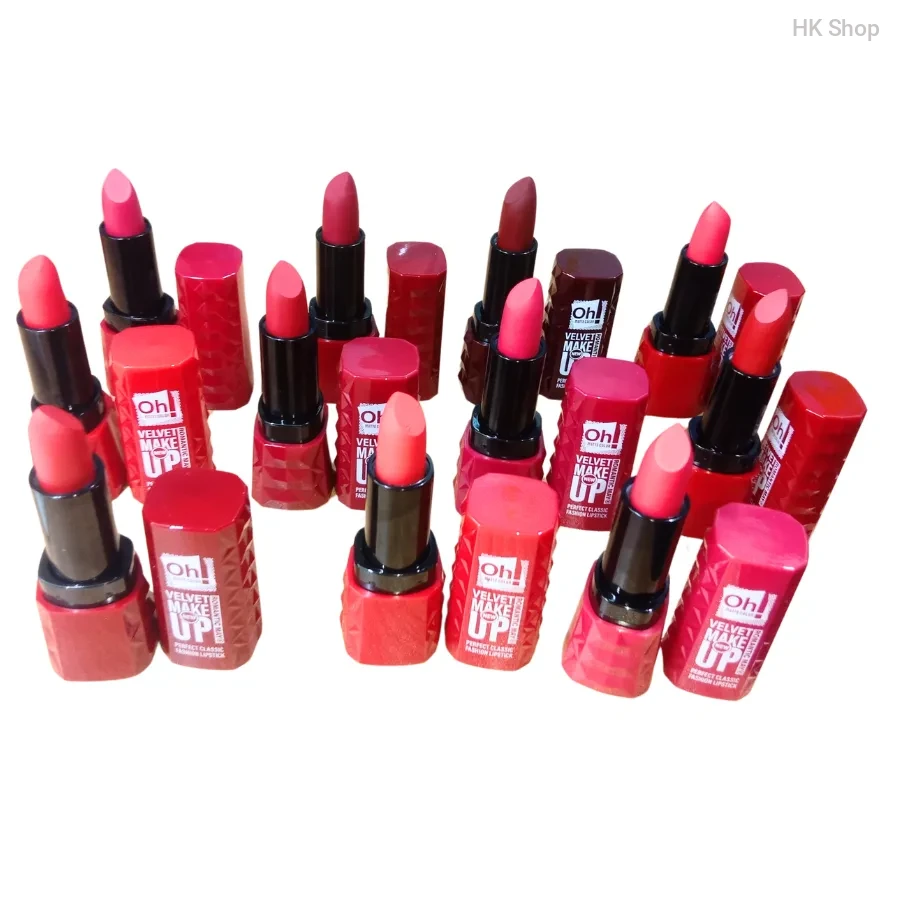 Buy Oh! Velvet Matte Lipstick – Long Lasting, Waterproof, Highly Pigmented Classic Lip Color for All Day Wear