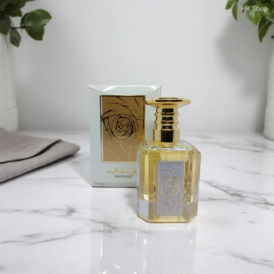 Mazaaji Luxury Rose Eau de Parfum 100ml – Long Lasting Floral Perfume for Women
