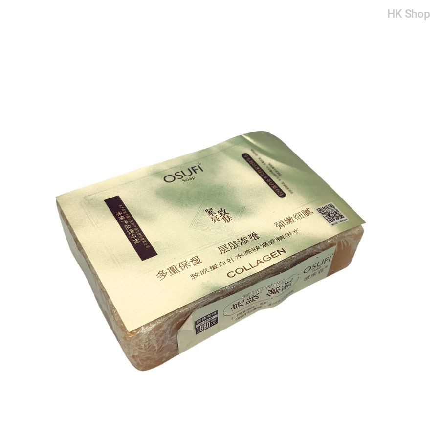 OSUFI Collagen Soap - Deep Hydration & Anti-Aging Facial Bar | Brightening & Firming