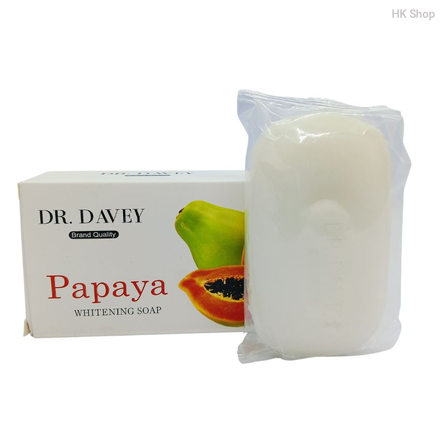 Dr. Davey Papaya Whitening Soap | Papaya Extract - Making Skin Lighter & Clearer