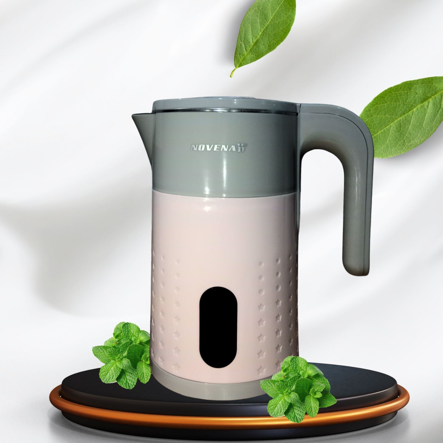 Novena Electric Tea Kettle Blue 2L