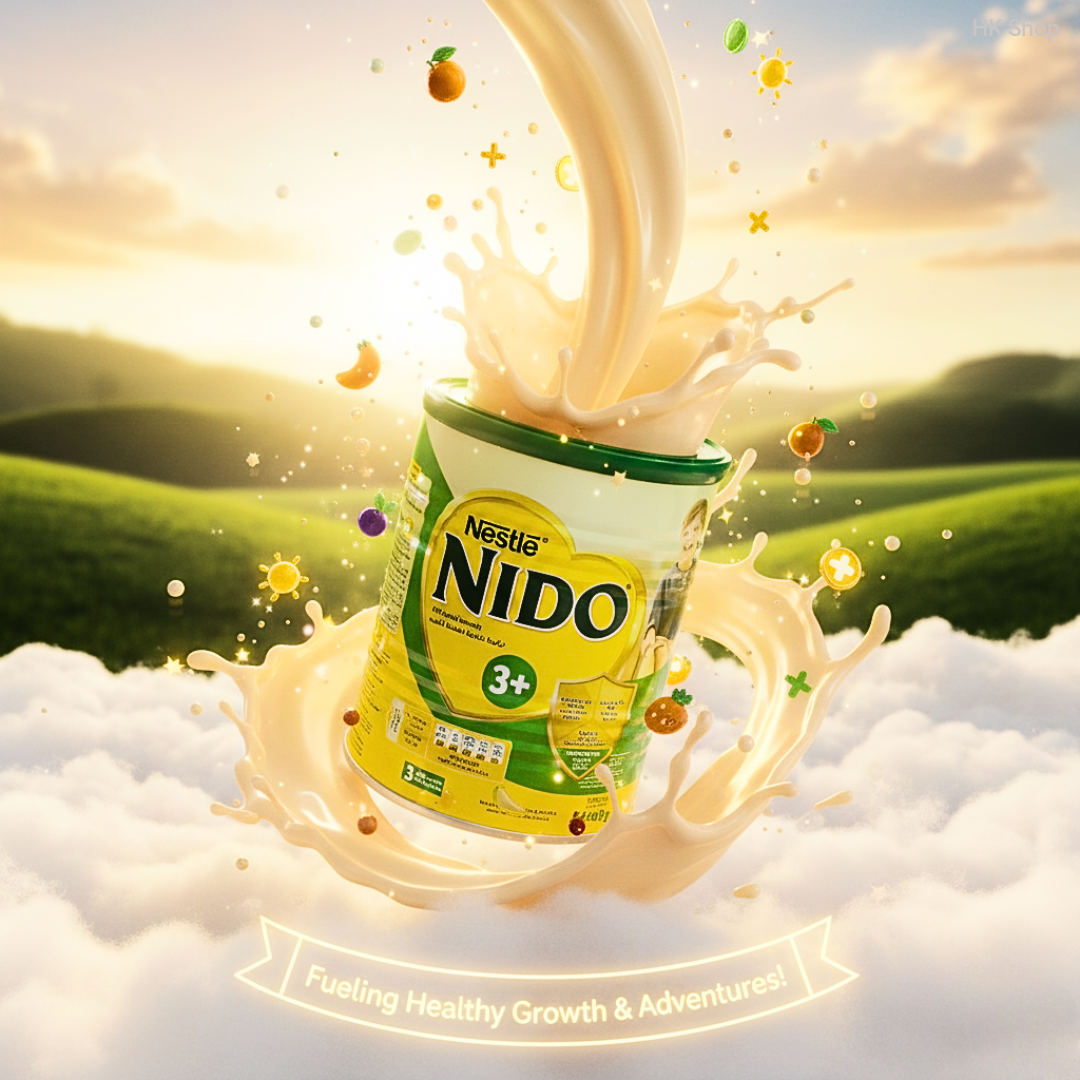 Nestlé Nido Fortified Instant Full Cream Milk Powder 400g – Nutritious & Creamy Milk Drink for Kids and Family